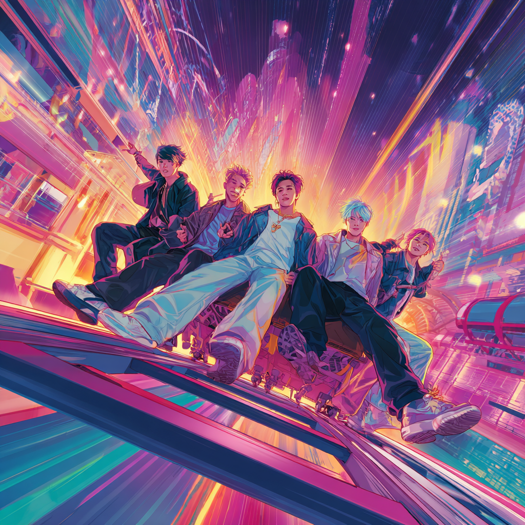 波瀾萬丈 파란만장 - Wild Ride Tonight (波瀾萬丈) 앨범 커버