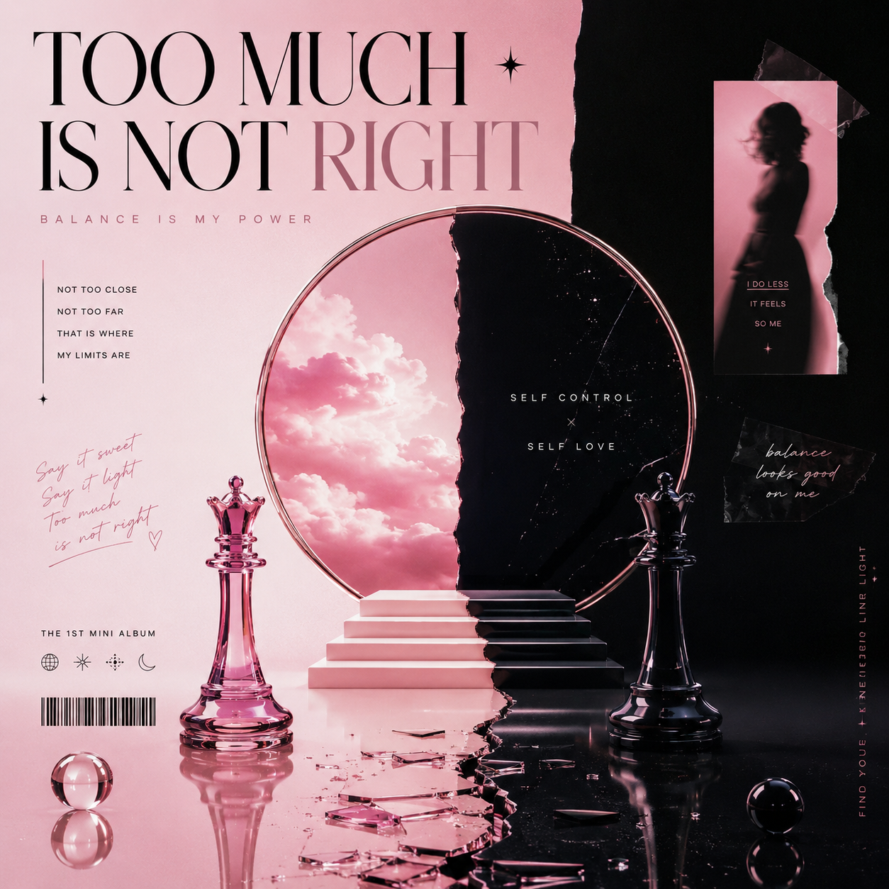 過猶不及 TOO MUCH IS NOT RIGHT (過猶不及)