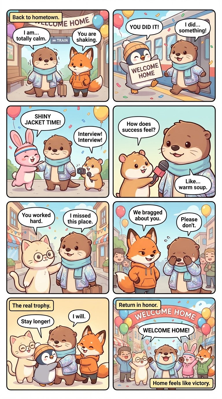 금의환향 만화
